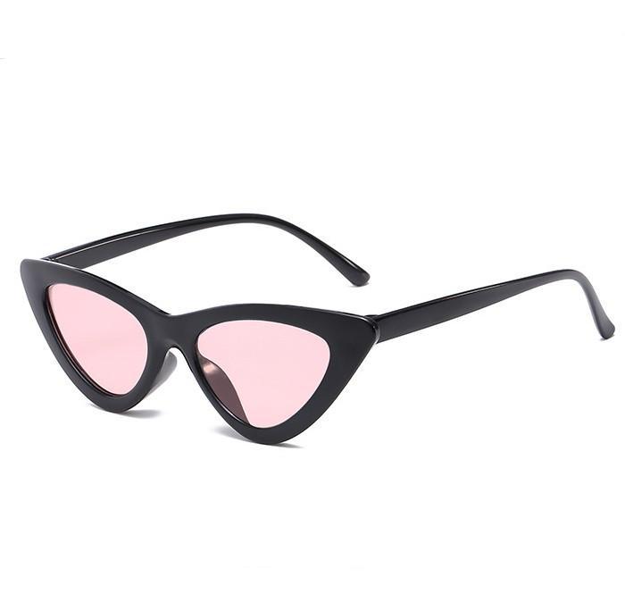 Vintage Okulary przeciwsłoneczne Kocie oko Kobiety Seksowne Retro Małe Kocie oko Okulary przeciwsłoneczne Markowy Projektant Kolorowe Okulary Dla Kobiet