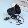 12v Car Motorcycle Horn With 3 - Tone Sound Abs Plastic Loud Warning Horn With Switch For Vehicle Safety Alert O5s4