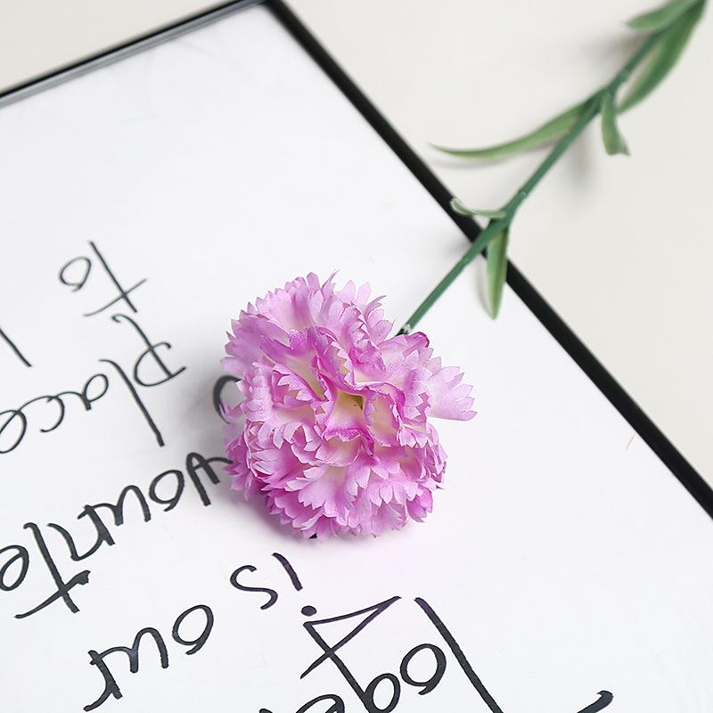 High-End Artificial Carnation Bouquet for Weddings and Home Decor