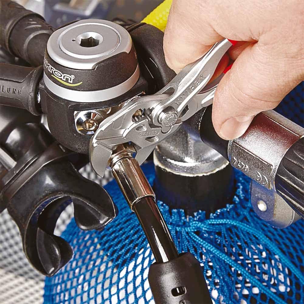 Clé à molette KNIPEX 8603-125 (SB)