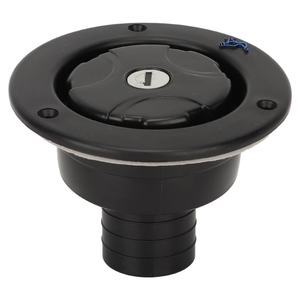 Round Water Inlet with Lock Camper Water Inlet Hatch Gravity Fill Hatch Inlet for Camping Trailer