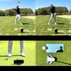 Golf Putting Mirror Golf Training Mirror Aid Practice Portable Trainer Tool For Backyard Beginner Golfer Consistency Improved
