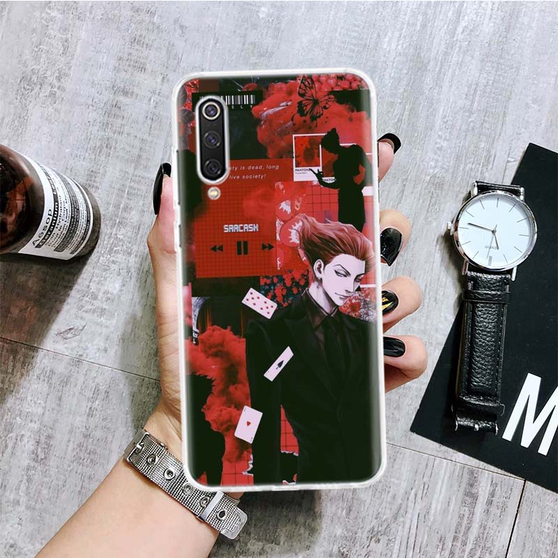 

Чехол для телефона Hunter X Hunter Hisoka для Xiaomi Redmi Note 10 9 8 11 Pro 11T 11S 10S 9S 9A 9C 9T 8T 8A 7 7A 5 с художественным узором Redmi Note 10 5G