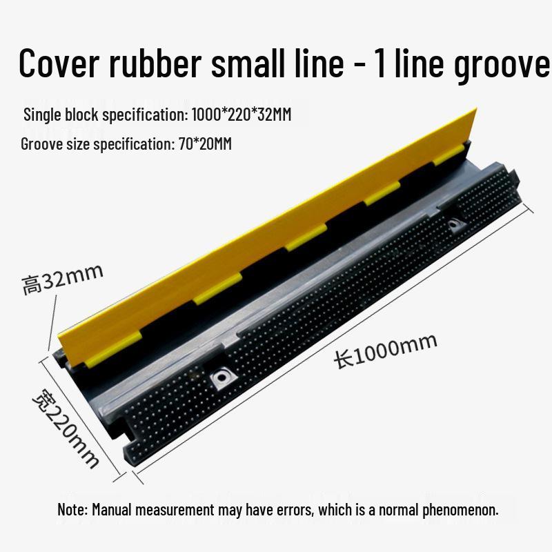 Cable Trunking Speed Bump Protection Board for Wire Crossing