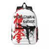 Kyokushin Karate Bushido Hodnoty Studentský Batoh Školní Taška Turistika Cestování Denní Batoh pro Kluky Dívky Knížkonoš Tašky přes Rameno
