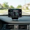 Car Smart OBD2 Auto Meter Speedometer Mini Digital Water Temperature Car Gauge OBD2 Monitor Lufi X1 HUD