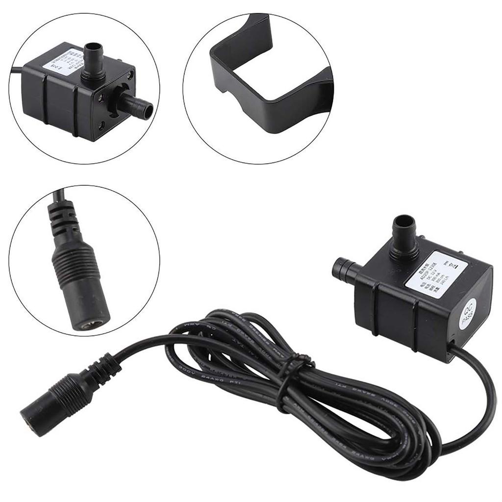 DC12V 3m 240L H Ultratyst Borstlös Motor Nedsänkbar Pool Vattenpump