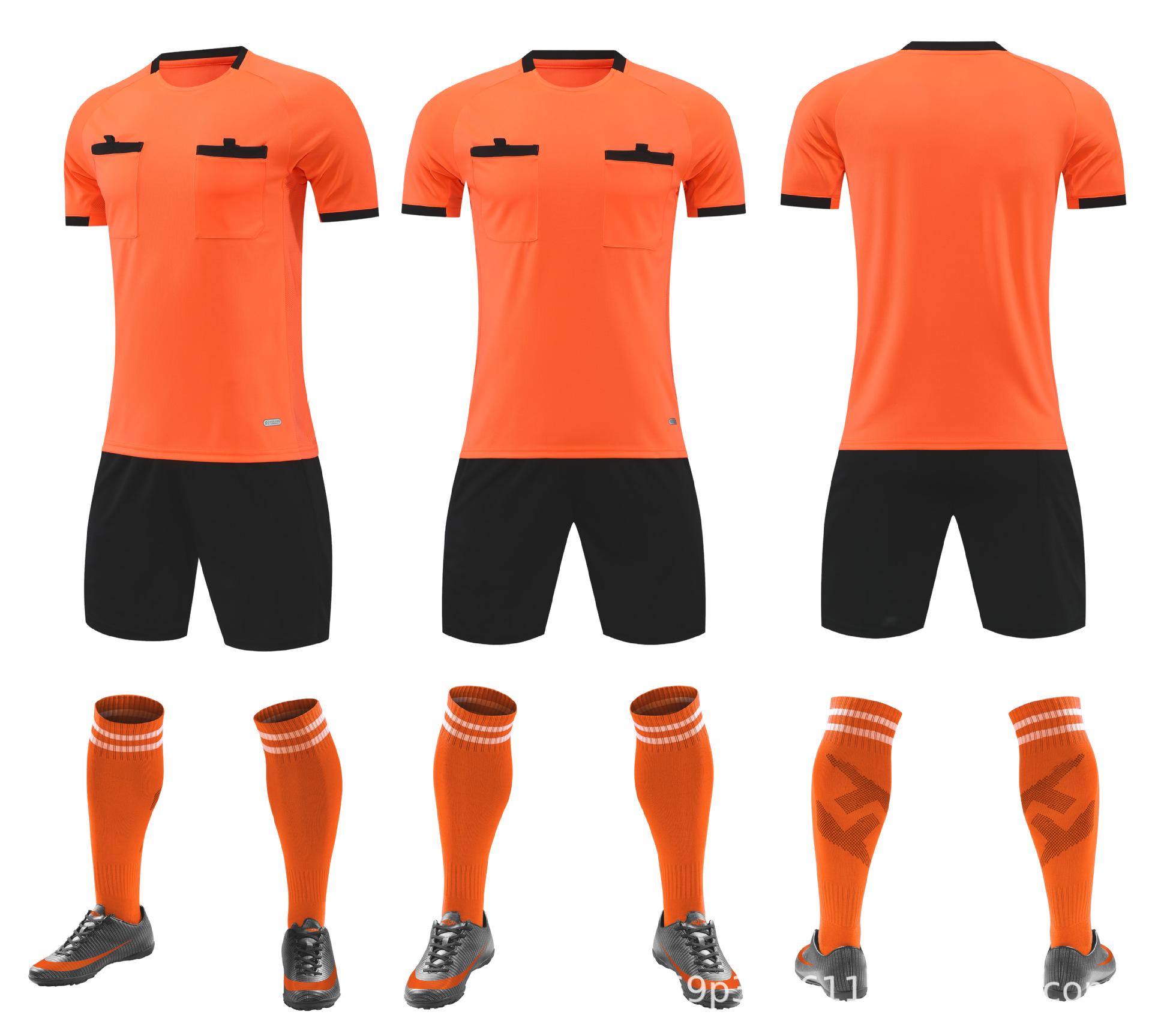

Unisex Slim-fit Printed Football Referee Uniform - Adult Student Team Competition Set XL
