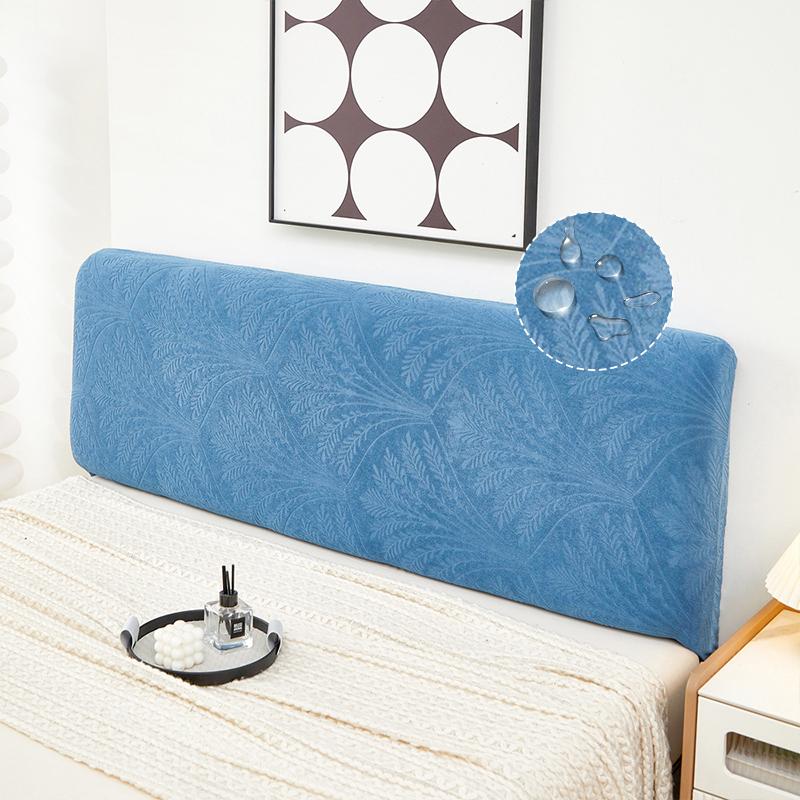 Stretch Bed Headboard Cover Elastic All-inclusive Bed Head Cover Jacquard Headboard Cover Dustproof Bedroom Bedhead Cover