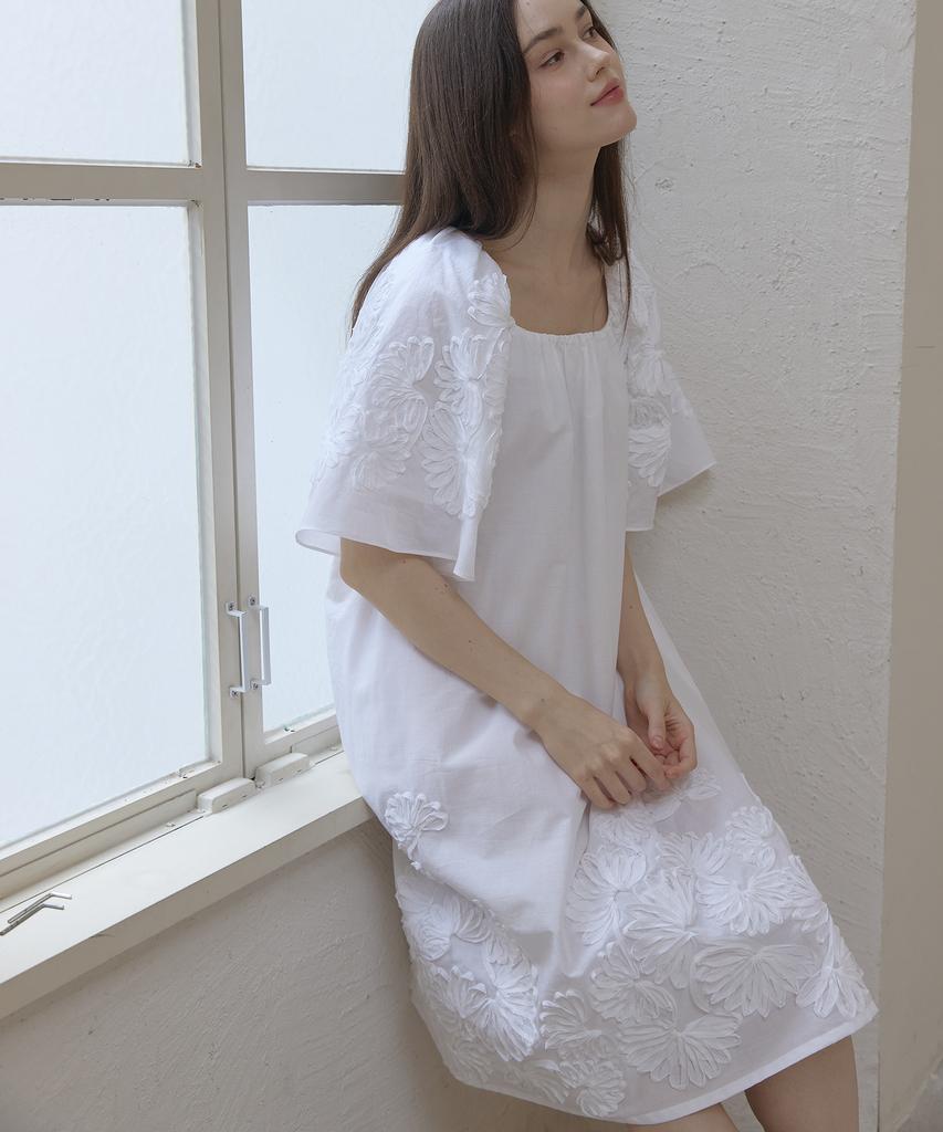 TINABLOSSOM Much White Dress