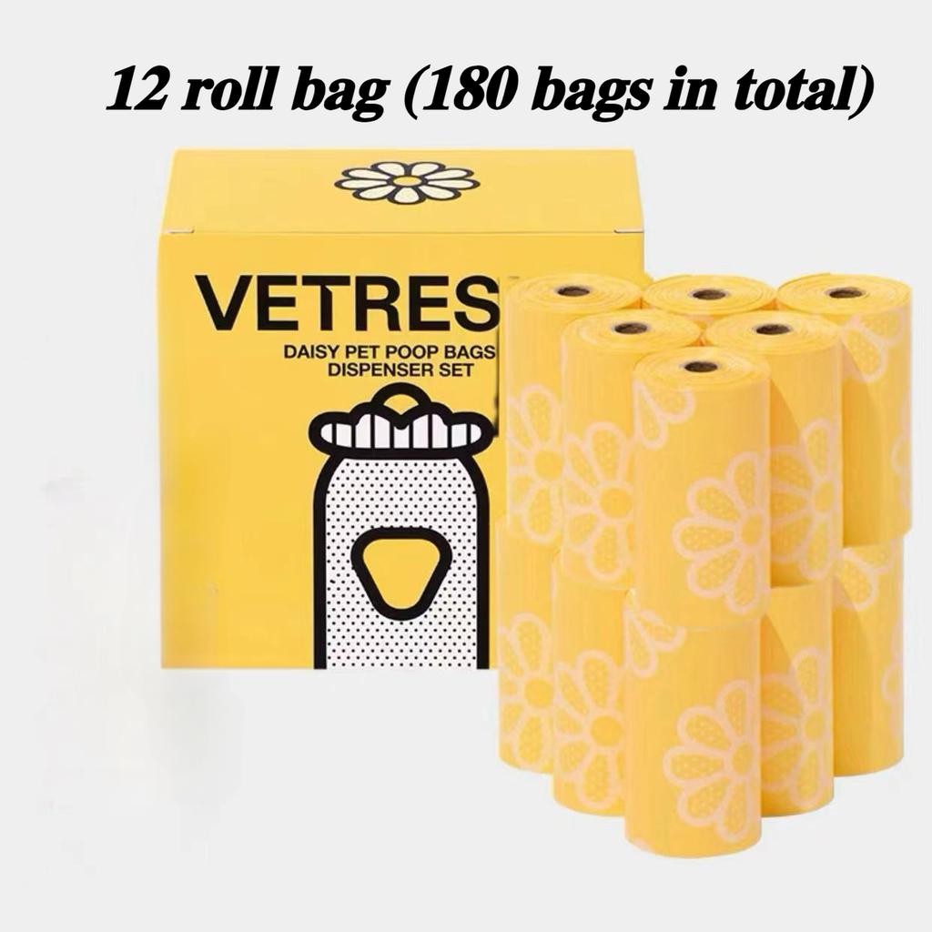 Potty Bag Outdoor Dog Walk Potty Set Strong Bearing Capacity Thickened Portable Garbage Bags Strong and Durable Pet Products