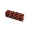 20pcs MOC Compatible 30414 Brick Modified 1x4 with Studs On Side Building Blocks Bulk DIY Assembles Parts Construction Toys