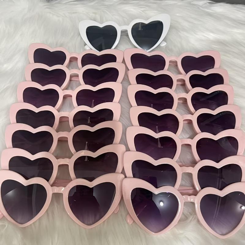 15pcs Heart Shaped Glasses Perfect for Bachelorette Parties Weddings Birthdays And More Ideal Gift for Couples And Friends