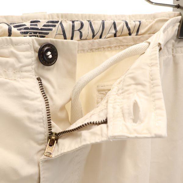 Emporio Armani Cargo-Hose XL Elfenbein System Schwimmen Amphibisch Badebekleidung Herren Gebraucht