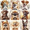 Diamond Embroidery Puppy Dog 5D Diamond Painting Kits Animal DIY Like Full Drill Mosaic Heart Picture of Rhinestones Unique Gift