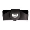 Protective Leather Car Sun Visor Sunglasses Case for Jeep Renegade Wrangler JK JL All Models Eyeglasses Holder Auto Accessories AMN1