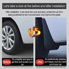 For Peugeot 3008 Accessories MK2 P84 2017 2018 2019 Car Mudflaps Anti-splash Mud Guards Front Rear Fender Wheel Mudguards 4PCS
