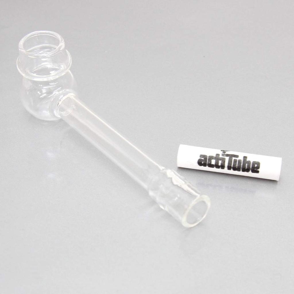 Tune Filter Compatible Glass Pipe Actitube Smoking Pipe
