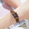 Gedi Minimalist Rectangular Women’s Watch – Retro Korean Style Quartz for Students