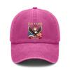 Patriotic Baseball Cap 2026 Unisex "250 YEARS" Eagle Flag Print Polyester Adjustable Sun Hat Breathable Lightweight Casual Outdoor Sports Patriotic