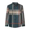 Men's Spring Plaid Long-Sleeve Business Casual Shirt