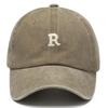 Men Baseball Cap Cotton Washed Women Vintage Adjustable Dad Cap Letter Embroidery Streetwear Casual Sun Hat Unisex Fashion Gift