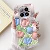 Silicone Case For Infinix Zero 40 4G Case X6860 Fashion Rabbit Soft TPU Cover For Infinix Zero 40 Zero40 Phone Cases Back Cover