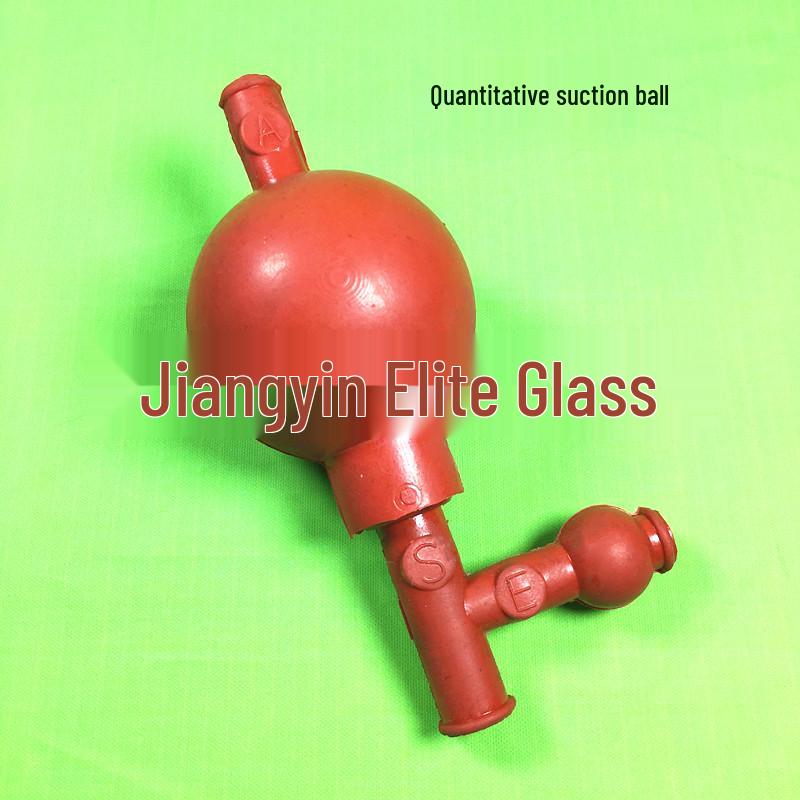 Three-Way Graduated Suction Bulb for Liquid Handling In Experiments