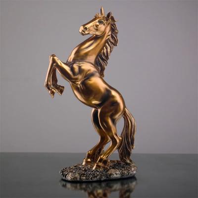 Home Decor Resin Horse Statue Living Room Crafts Decorative Ornaments Creative Home Horse To Successful Opening Lucky Gifts
