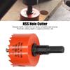 Hole Saw Drill Bit Sharply Teeth Easy Chip Removal High Hardness HSS Hole Cutter with Arbor for Wood Metal