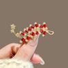 Broche Créative Rouge Style Chinois Pétard Broche Nouvel An Broche Broche Manteau Veste Broche Accessoires