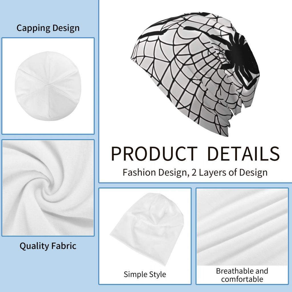 Hat Creepy Spiders Outdoor Caps For Unisex Women Spider Animals Skullies Beanies Ski Caps Cotton Bonnet Hats