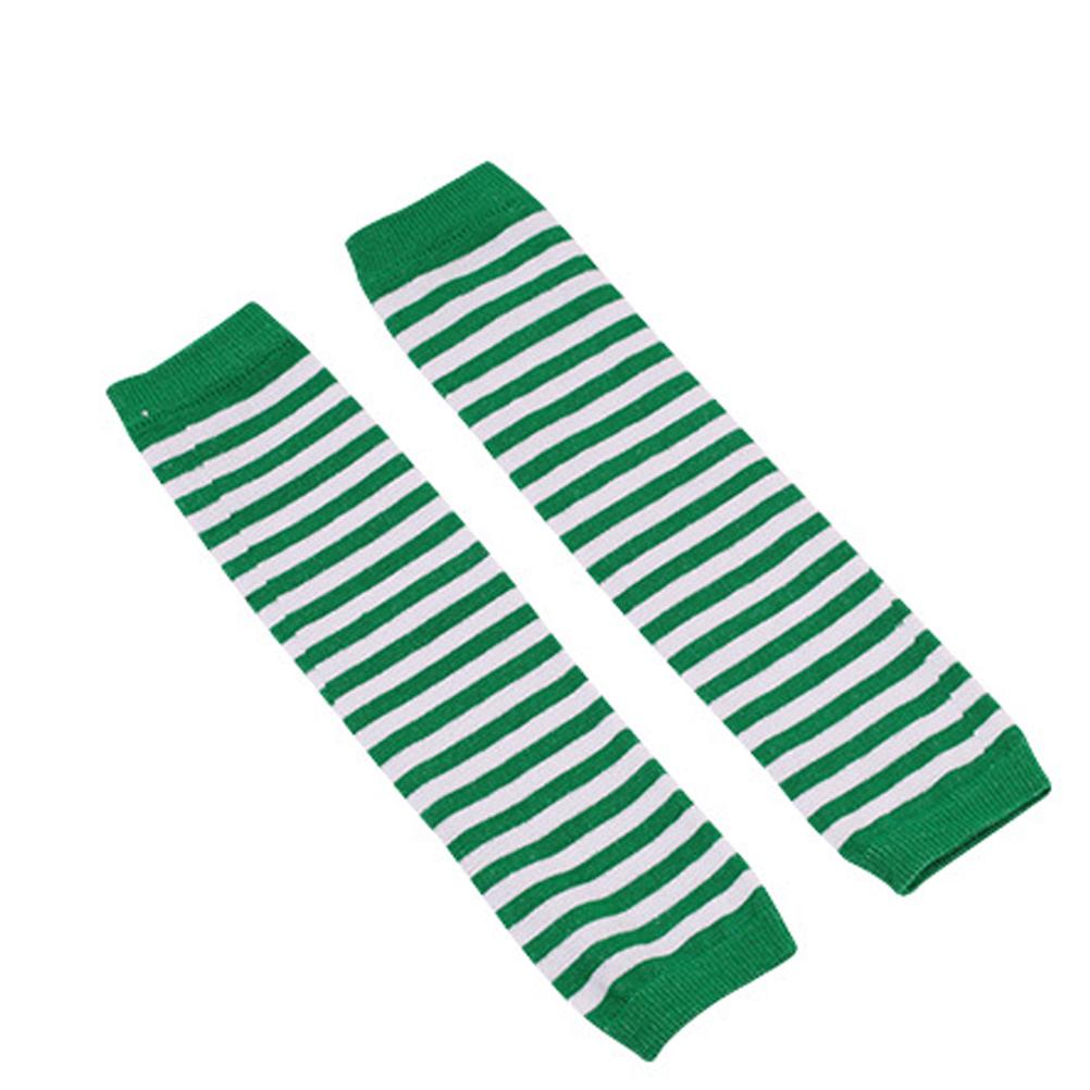 4 par julearmvarmere strikkede lange fingerløse hansker tommelhull elastiske hansker solbeskyttelse