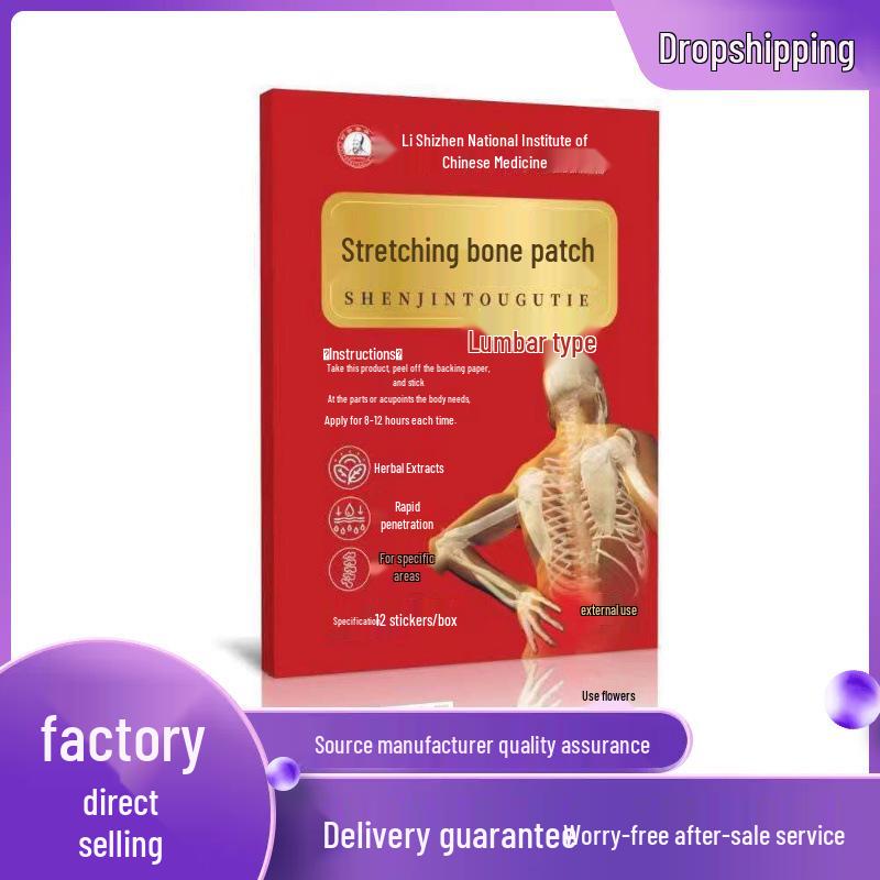 Li Shizhen Jin Shen Lumbar Patches - 12 Pack 12 patches