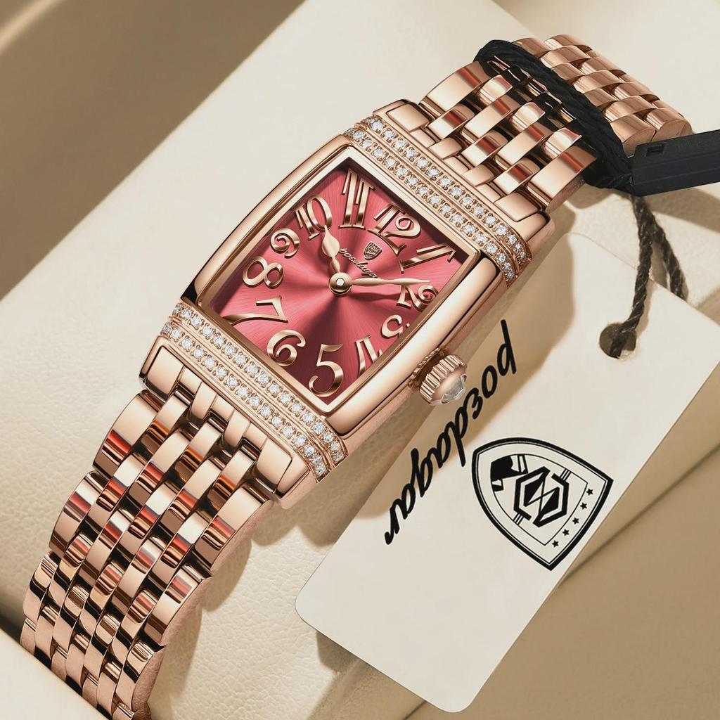 Luxury Original Woman Watch Waterproof Stainless Steel Fashion Ladies Watch Elegant High Quality Quartz Women's Watches