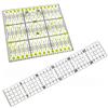 Handicraft Slicing Tools A4 A5 Sized Cutting Pad Carving Knife with Blades Gridded Design Acrylic Rulers DIY Craft Lovers QC-ZYF
