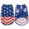 Summer Pet Dog Clothes For Small Medium Dogs Cat Independence Day T-shirt Puppy Vest Costume Chihuahua Yorkie Holiday Outfits