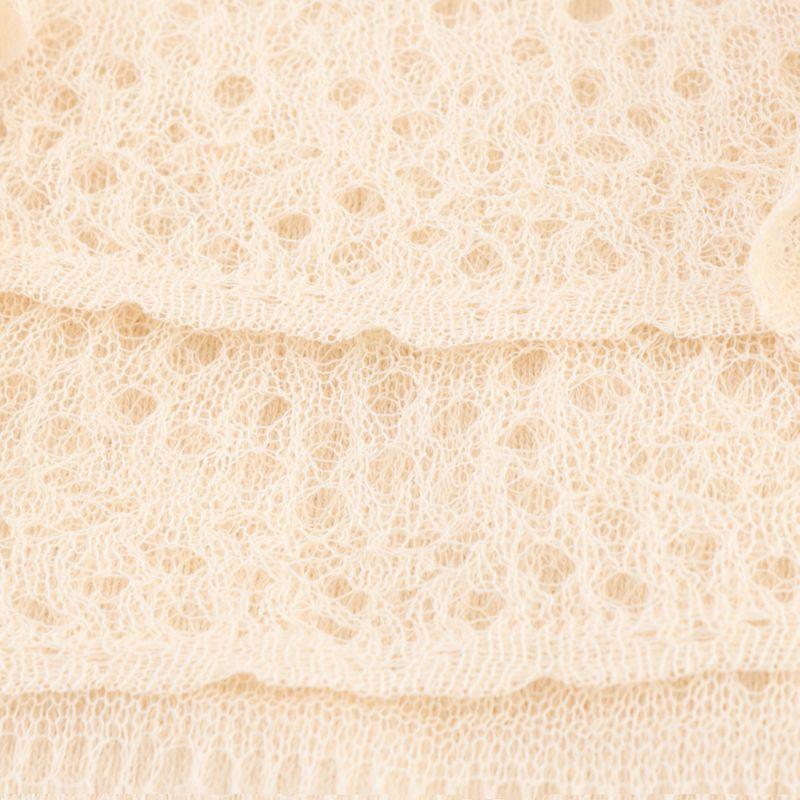 Kaslead New Women Clothes Western Style Laminated Decorative Jacquard Mesh Knitted Dress 3920288