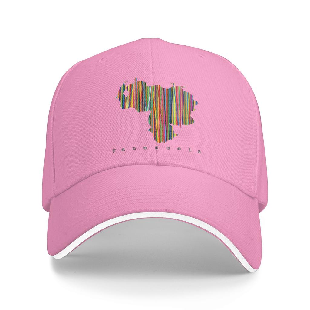 Unisexs WoUnisexs Mapa De Venezuela Multicolor Outdoor Hat Venezuelan Adjustable Cap New Baseball Cap Golf Sunshade