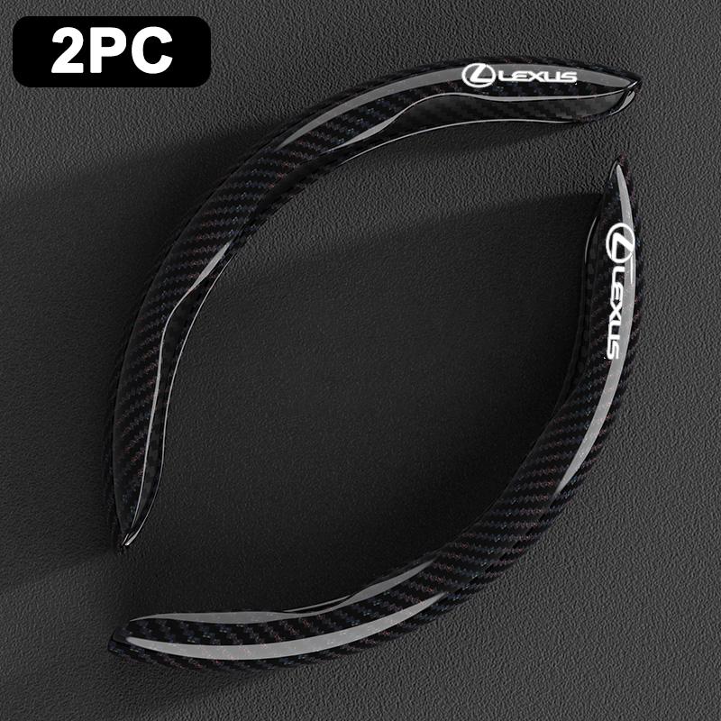 Cubierta de Volante de Coche de Fibra de Carbono con Revestimiento Antideslizante para Lexus RX350 NX300 Es300h Rx450h GS300 GX470 IS250 ES350 LX570