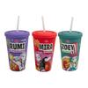1PC Kpop Demon Hunters Officially Licensed PVC Straw Cup Large Capacity Stylish Leak-Proof Drinkware Birthday Chrismas Durable Gift