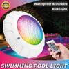 Swimming Pool Light LED RGB Color Changing DC12V IP68 Waterproof Pond Light with Remote Controller Underwater light
