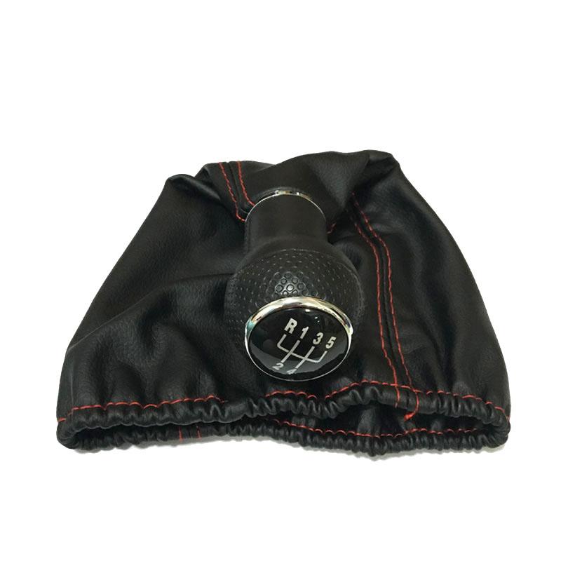 For Volkswagen VW POLO 6N 6N2 Golf 3 MK3 Vento Lupo 1996 1997 1998 1999 2000 2001 5 Speed Car Shift Knob Gear Knob With Leather