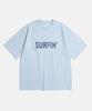 ESPIONAGE Surfin Heavyweight Tee Ice Blue