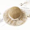 Fashion Children's Sweet Lace Straw Hat Baby Girl's Spring and Summer Wide Brim Sunhat Couple Mother