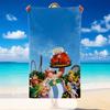 Asciugamano da Spiaggia Asciugatura Rapida con Fantasia Asterix & Obelix, Asciugamano Leggero Assorbente per Piscina Spiaggia Vacanza