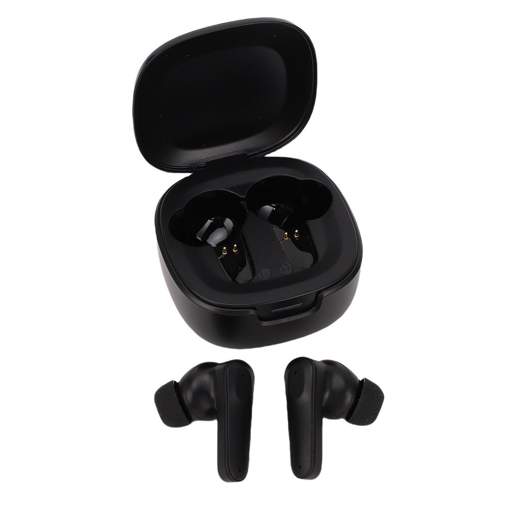Translation Earbuds Real Time Multi Language Translator Active Noise Cancelling Bluetooth Earphones Black