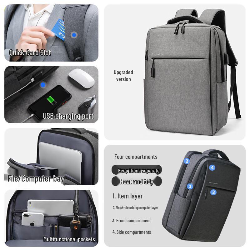 Fennyson FNS-04876 Business Laptop Backpack