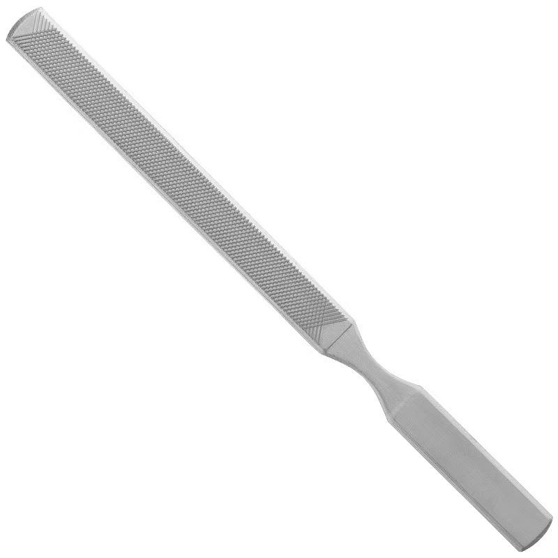 Stainless Steel Manicure & Pedicure Tool Set: Pusher, Blackhead Needle, Nail Cleaner & File