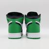FD1437-031 Nike GS Air Jordan 1 Retro High OG Celtics Black and Lucky Green